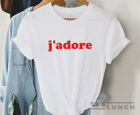 j'adore tee shirt